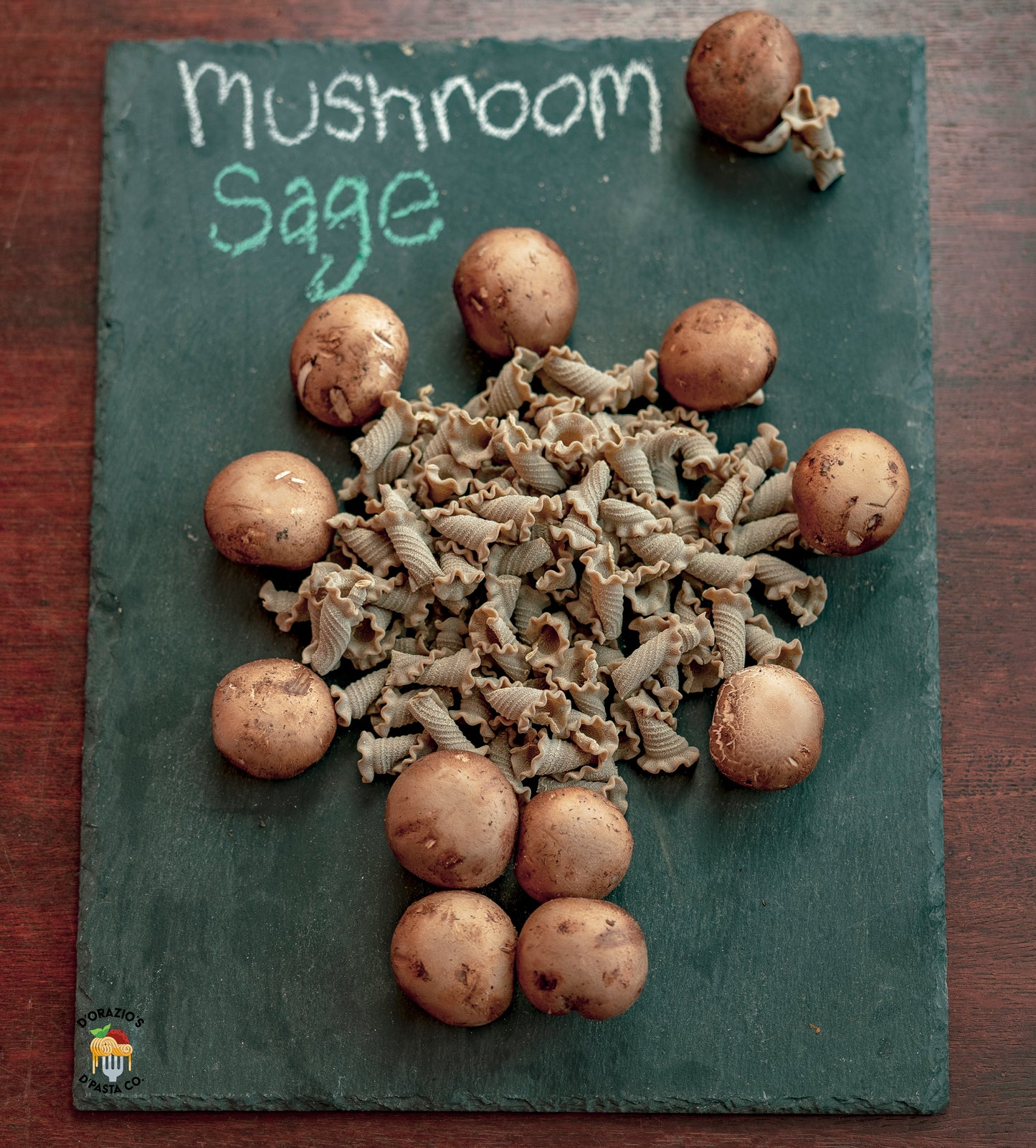 Earthy Mushroom and Savory Sage Campanelle